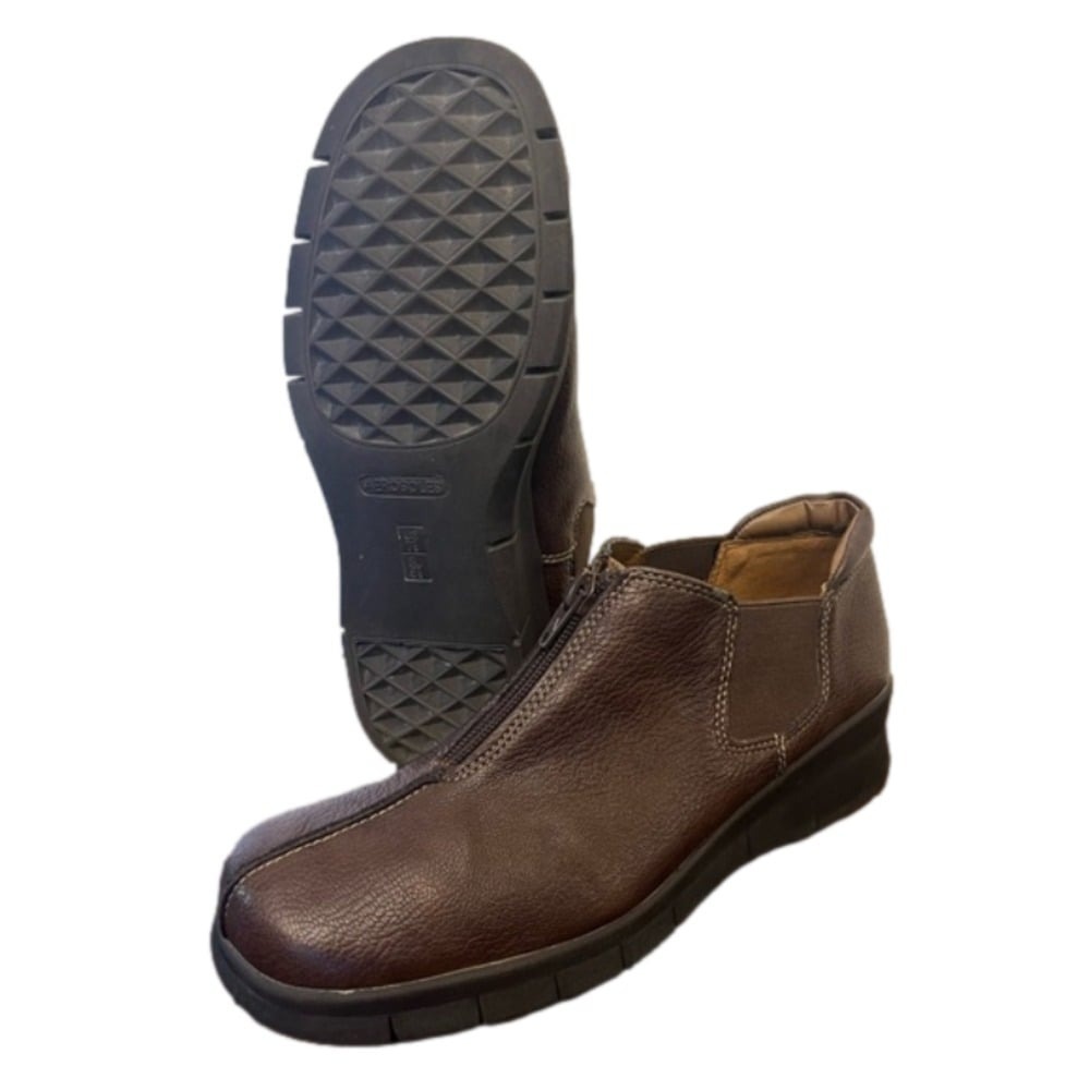Aerosoles Women's Landfall FlatSize‎ 7.5 Brown Leather Boots